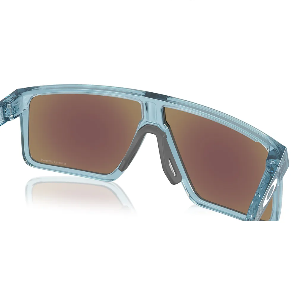Купить Oakley OO9285-0861-61 Солнцезащитные очки Helux Бесцветный Trans Stonewash Prizm Sapphire/CAT3 7ft.ru в интернет магазине Семь Футов