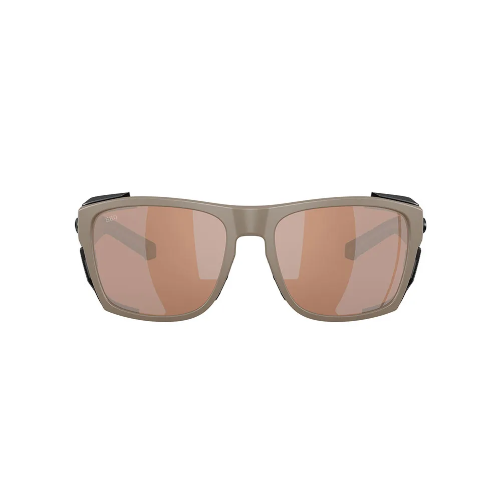 Купить Costa 06s9112-91120958 поляризованные солнцезащитные очки King tide 6 Matte Sand 20x10x10 Copper Silver Mirror 580G/CAT3 7ft.ru в интернет магазине Семь Футов