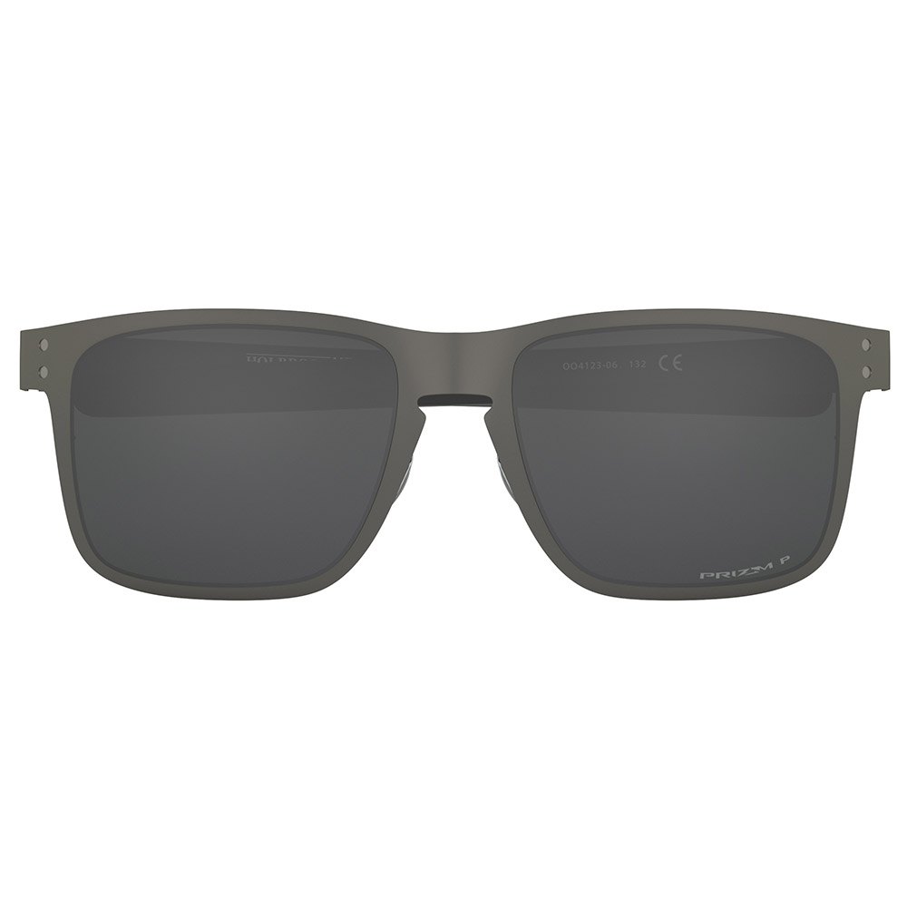 Купить Oakley OO4123-0655 Holbrook Металлические поляризованные солнцезащитные очки Prizm Matte Gunmetal Prizm Black Polarized/CAT3 7ft.ru в интернет магазине Семь Футов