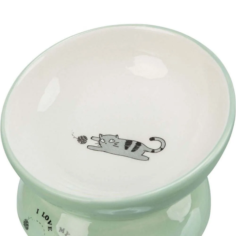 Купить Trixie 24470 миска 150ml Зеленый  Sage / White 7ft.ru в интернет магазине Семь Футов