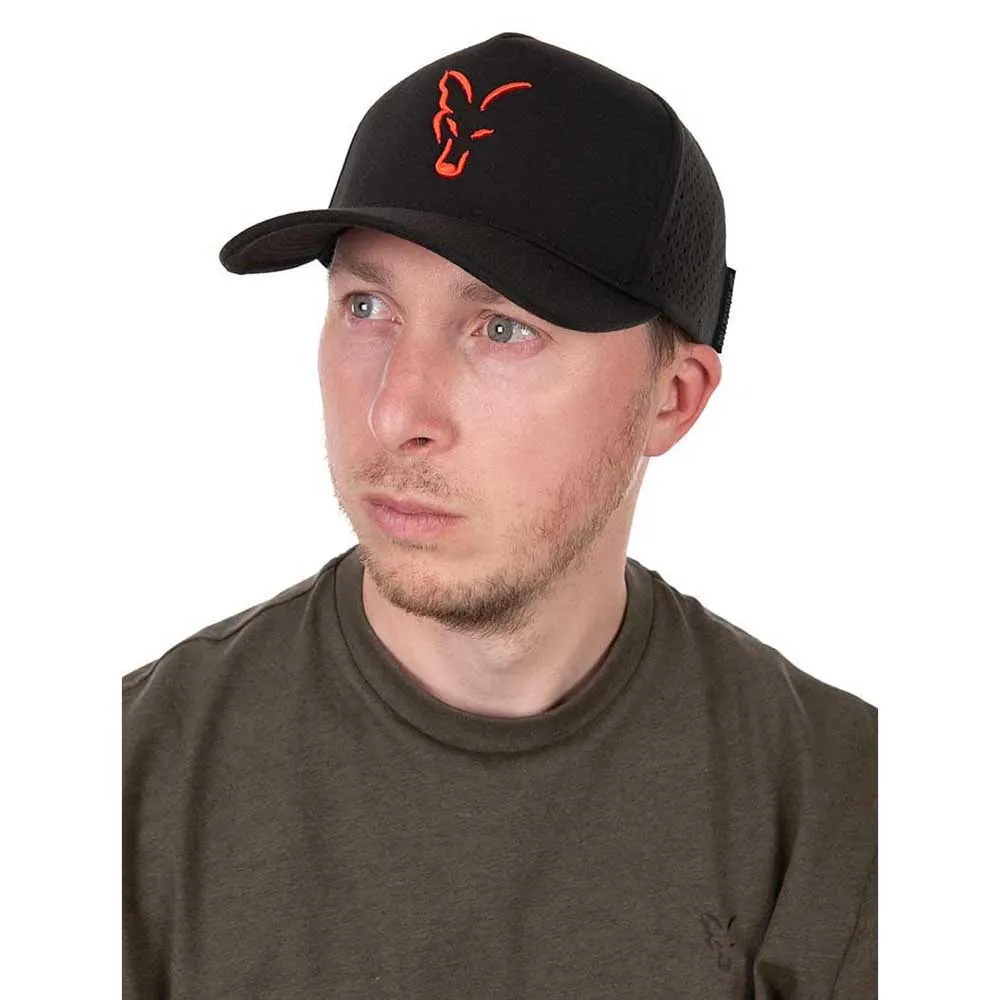 Купить Fox international chh032 Кепка Baseball Collection Black / Orange 15x10x5 7ft.ru в интернет магазине Семь Футов