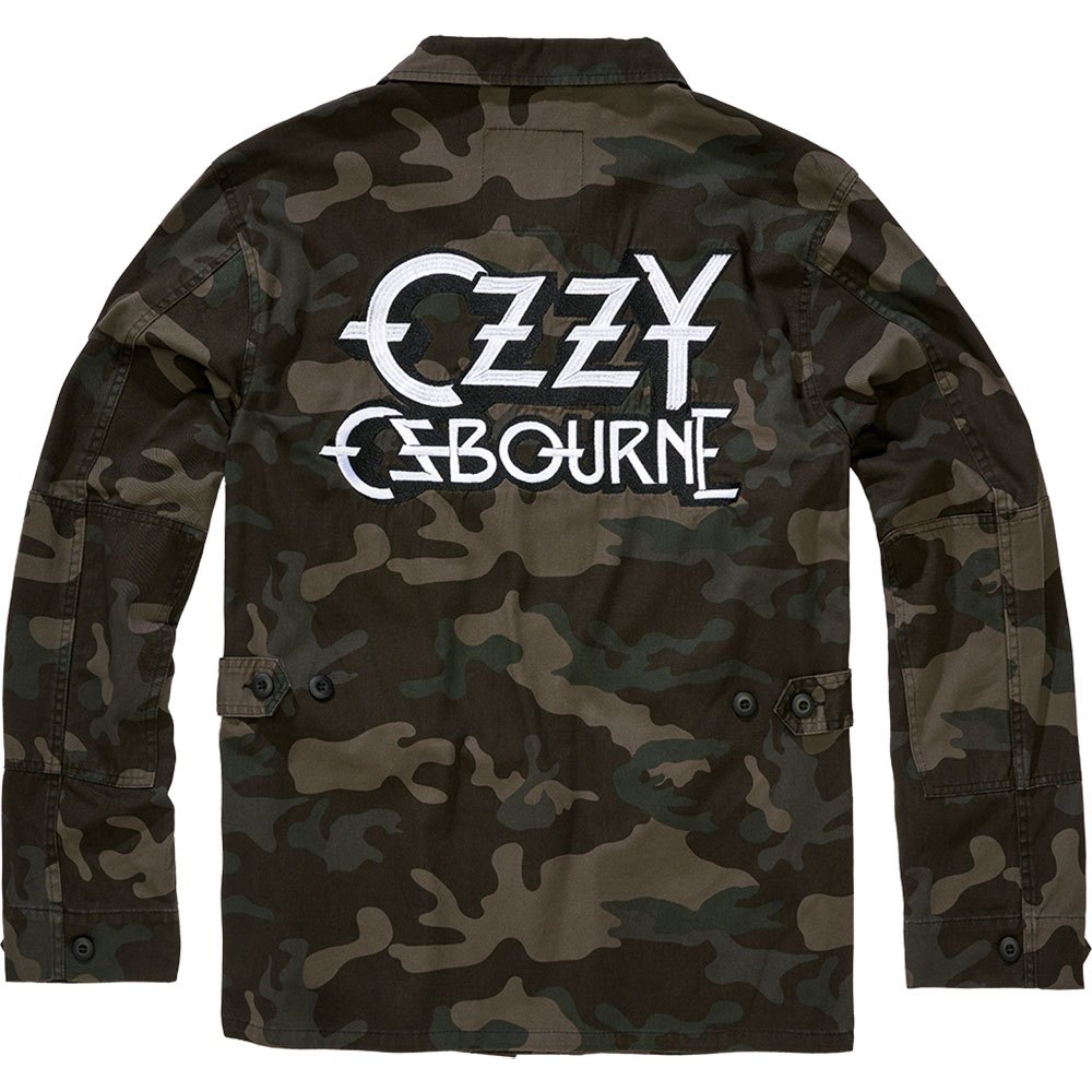 Купить Brandit 61041-12004-M Куртка Ozzy BDU Зеленый  Dark Camo M 7ft.ru в интернет магазине Семь Футов