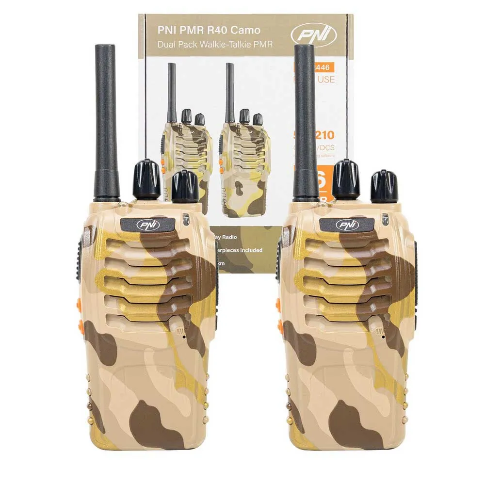 Купить PNI pni-r40c рация PMR R40 Camo 2 Единицы Brown Camouflage 22x30x12 7ft.ru в интернет магазине Семь Футов