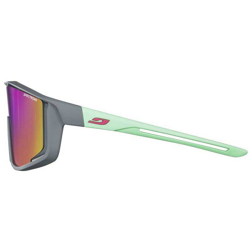 Купить Julbo J5501120 Fury S Солнцезащитные Очки  Grey / Green / Pink Flash Spectron/CAT 3 7ft.ru в интернет магазине Семь Футов