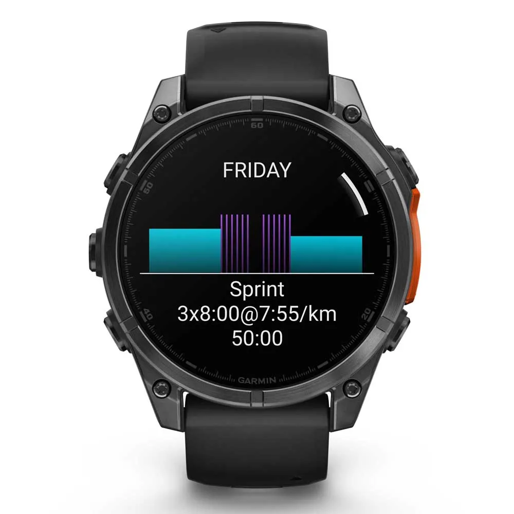 Купить Garmin 010-02904-00 Smartwatch Fenix 8 AMOLED 47 mm  Black 7ft.ru в интернет магазине Семь Футов