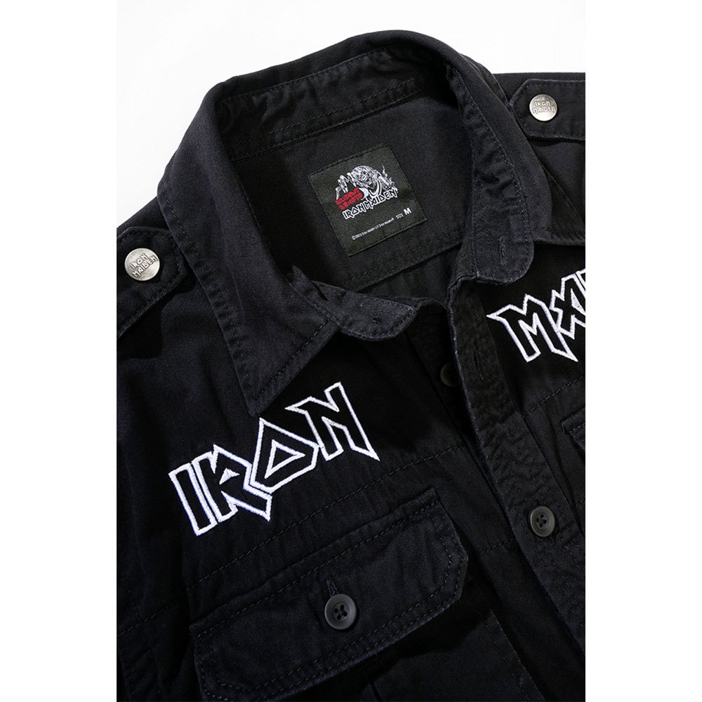 Купить Brandit 61044-11002-6XL Футболка с длинным рукавом Iron Maiden Vintage Eddy Черный Black 6XL 7ft.ru в интернет магазине Семь Футов