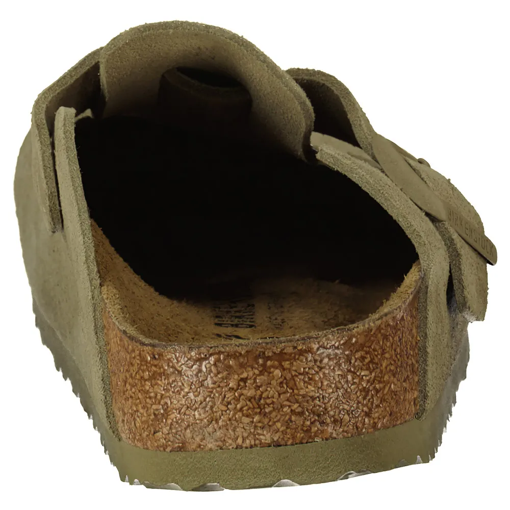 Купить Birkenstock 1025844-39 Деревянные башмаки Boston Leve Narrow Fit Faded Khaki 35x25x15 EU 39 7ft.ru в интернет магазине Семь Футов