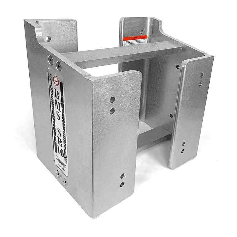 Купить Bobs machine 651-100410000 Фиксированная опора со смещением 254 mm Grey 58x48x30 7ft.ru в интернет магазине Семь Футов
