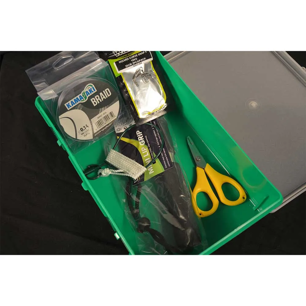 Купить Wizard 12048-922 коробка для приманок Spinning Set Green / Clear 26 x 17 x 7.5 cm 7ft.ru в интернет магазине Семь Футов