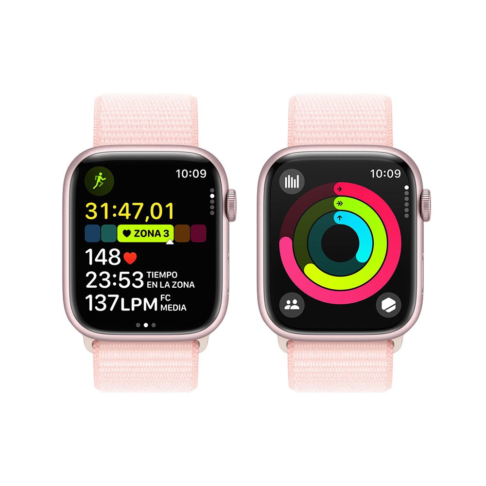 Купить Apple MR9J3QL/A Watch Series 9 GPS Sport Loop 45 mm Розовый Pink Light 7ft.ru в интернет магазине Семь Футов