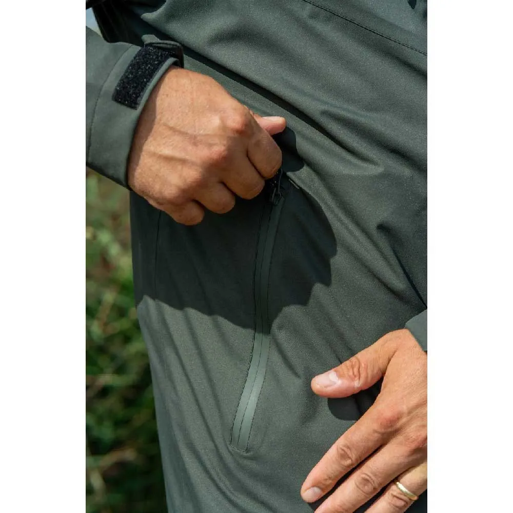 Купить Ridgemonkey RMC-TPWSC-GM Куртка APEarel ThermaPro Waterproof Shell Green M 7ft.ru в интернет магазине Семь Футов
