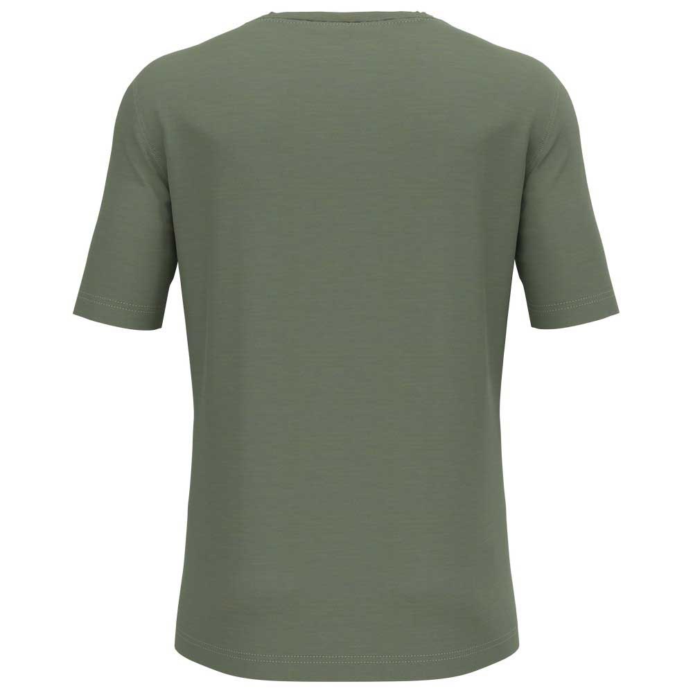 Купить Odlo 111702-40339-S Базовый слой с коротким рукавом Merino 200 Зеленый Matte Green S 7ft.ru в интернет магазине Семь Футов