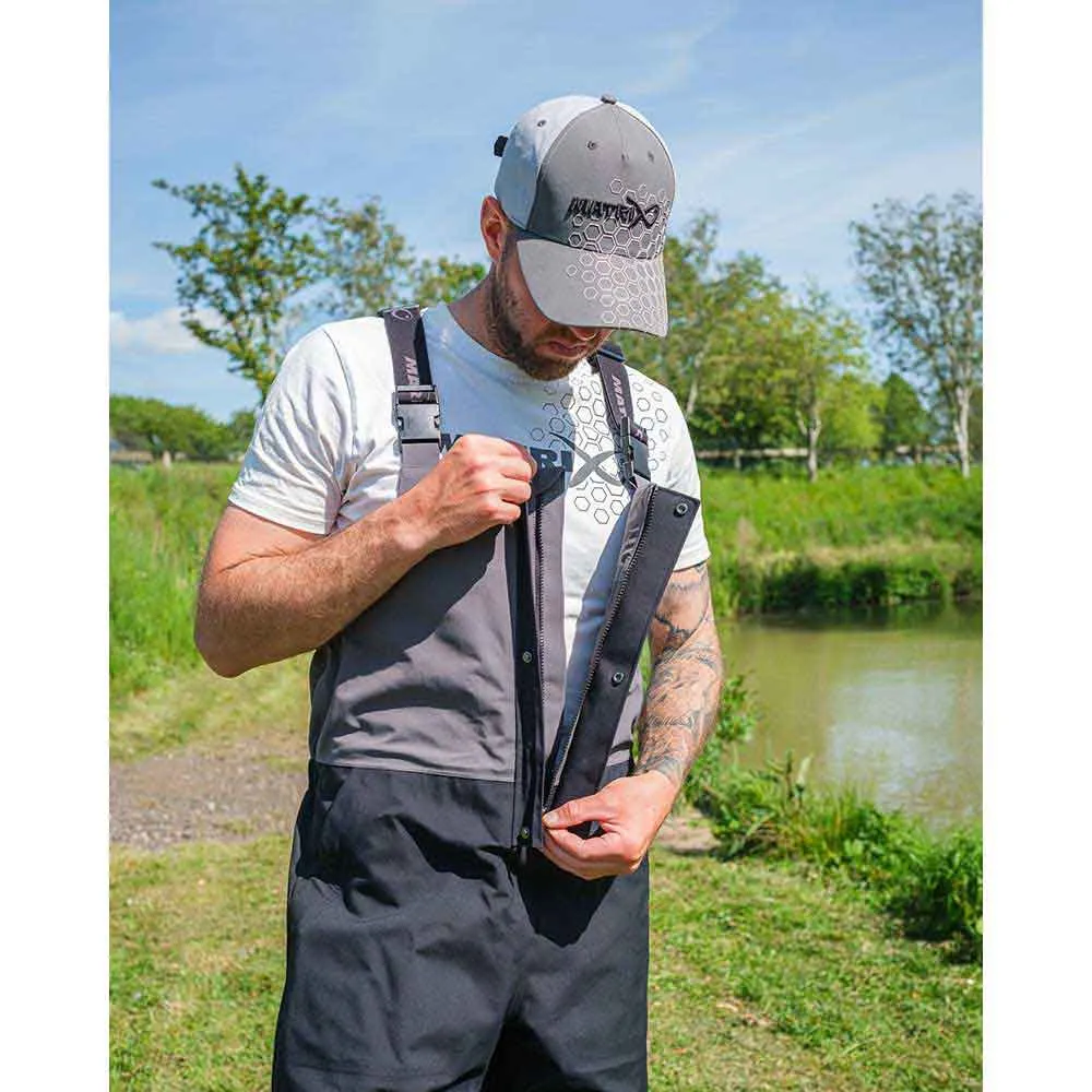 Купить Matrix fishing gpr517 брюки с бретелями Pro-X Outer Grey / Black 50x30x10 3XL 7ft.ru в интернет магазине Семь Футов