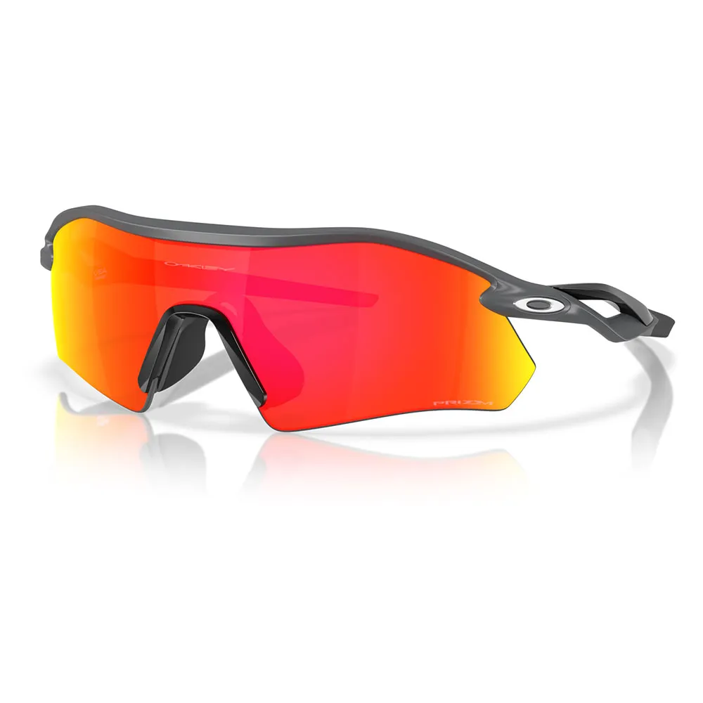 Купить Oakley OO9495-0336 Солнцезащитные очки Radar plate Оранжевый Matte Carbon Prizm Ruby/CAT3 7ft.ru в интернет магазине Семь Футов