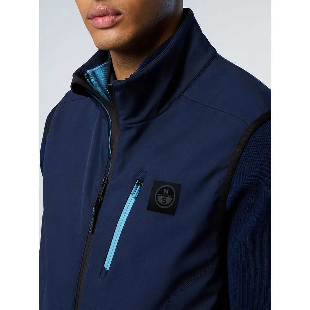 Купить North sails 603353-0802-S Жилет Marin Utility Голубой  Navy Blue S 7ft.ru в интернет магазине Семь Футов