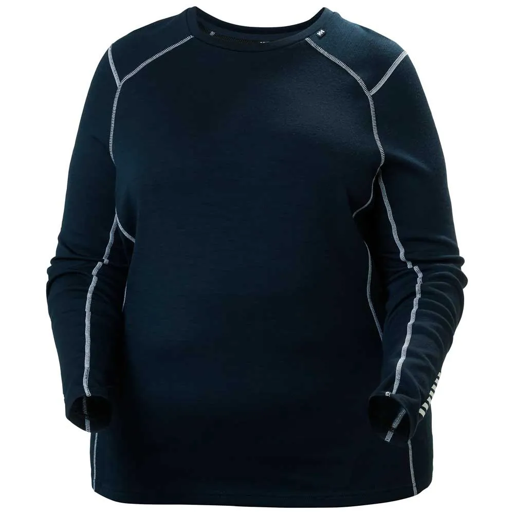 Купить Helly hansen 49541_597-1x Базовый слой с длинным рукавом Lifa Merino Midweight Plus Navy 60x40x30 7ft.ru в интернет магазине Семь Футов