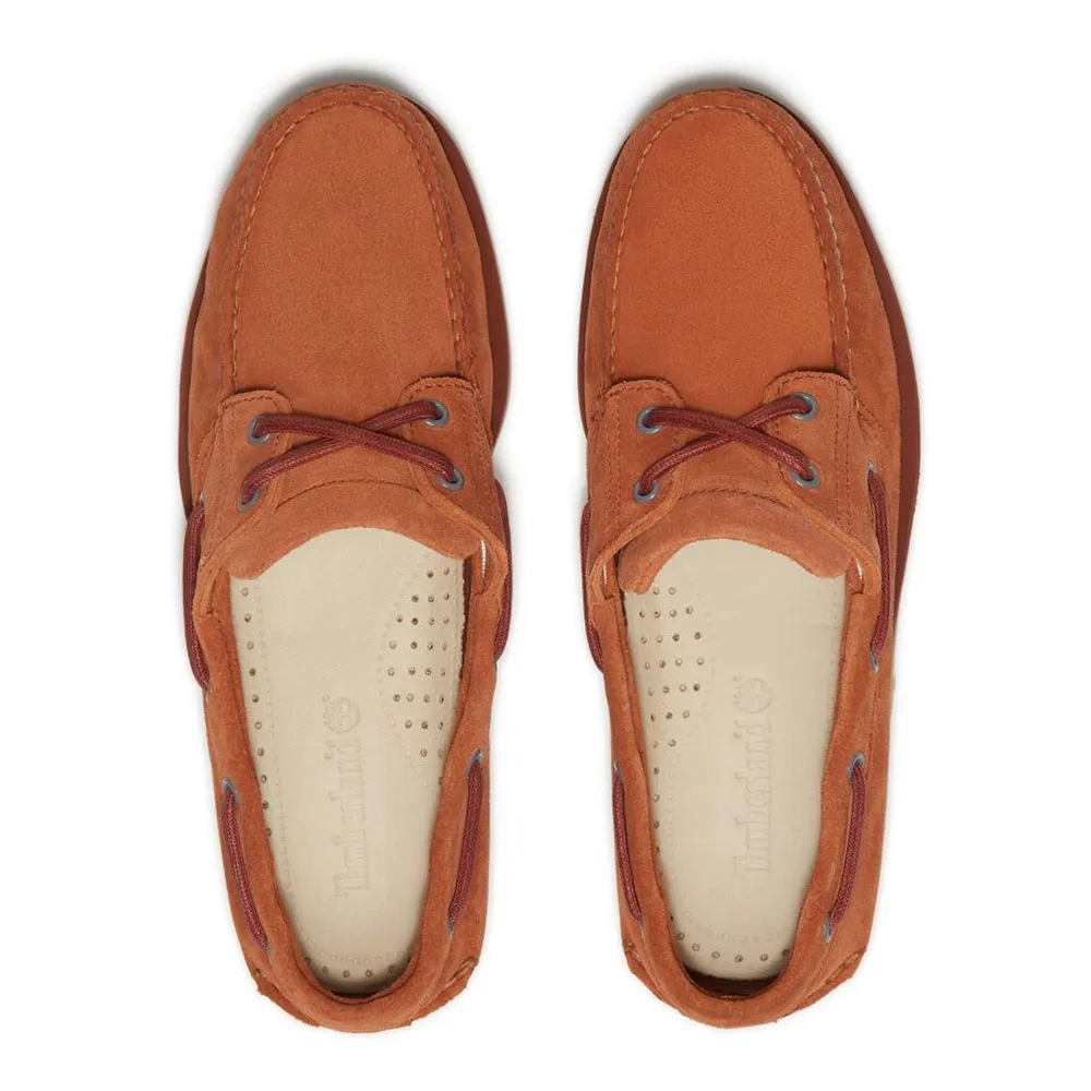 Купить Timberland tb0a4187eiz1w-085 Палубные туфли Classic Wide Rust Suede 35x25x15 EU 42 7ft.ru в интернет магазине Семь Футов