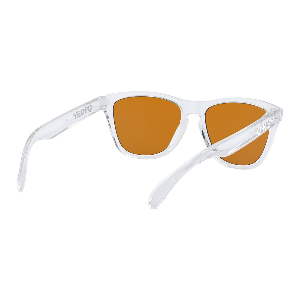 Купить Oakley OO9013-H755 Frogskins Prizm Солнцезащитные Очки Polished Clear Prizm Violet Iridium/CAT3 7ft.ru в интернет магазине Семь Футов