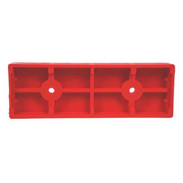 Купить Oem marine REM07121 11 mm Коньки с прицепом и двойным отверстием  Red 300 x 100 x 20 mm 7ft.ru в интернет магазине Семь Футов