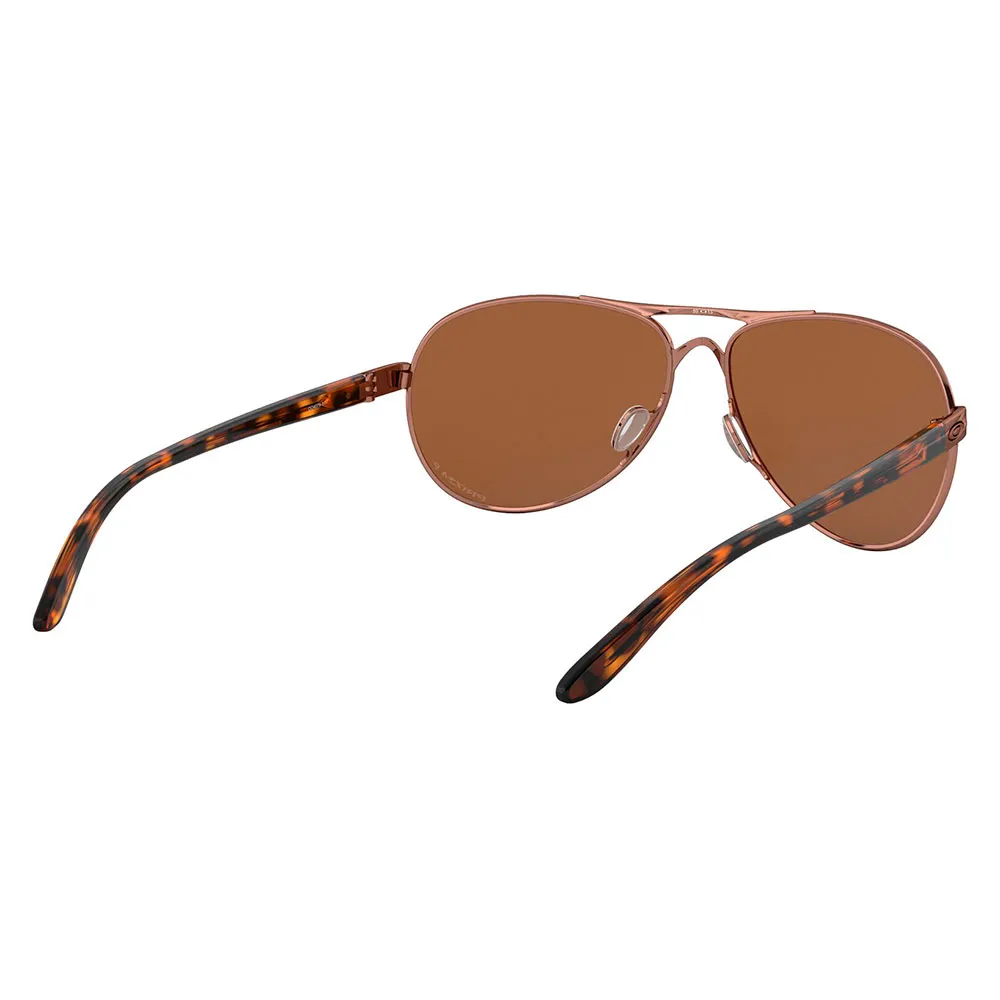 Купить Oakley OO4079-3159-59 поляризованные солнцезащитные очки Feedback Rose Gold Prizm Tungsten Polarized/CAT3 7ft.ru в интернет магазине Семь Футов