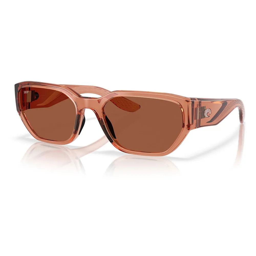 Купить Costa 06S9125-91250658 поляризованные солнцезащитные очки Clemente Translucent Pink Sands / Translucent Pink Sands Copper 580P/CAT3 7ft.ru в интернет магазине Семь Футов