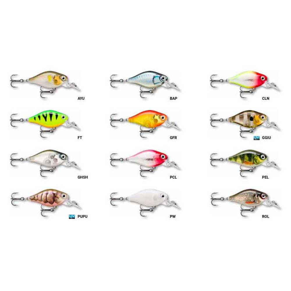 Купить Rapala RA5823039 X-Light Mid Runner Floating воблеры 35 mm 4g Золотистый PUPU 7ft.ru в интернет магазине Семь Футов