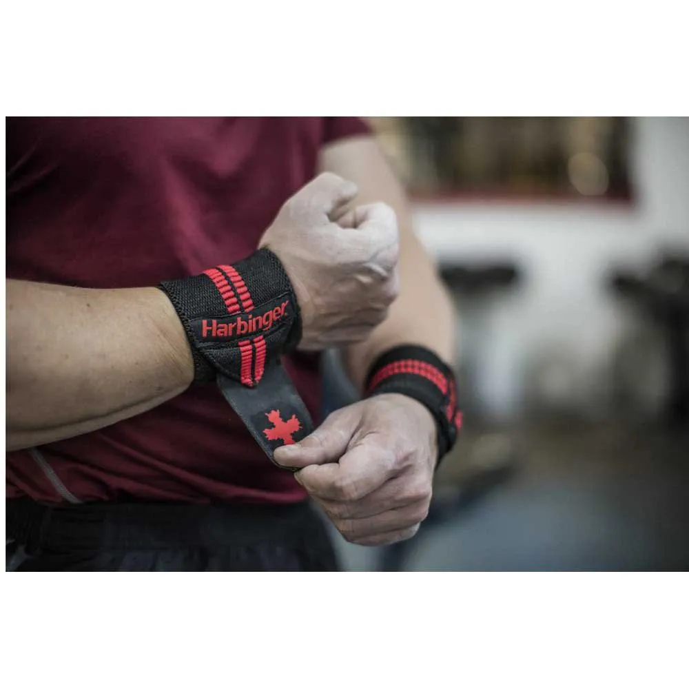 Купить Harbinger 360548-redlinewristwrap Напульсник Red Line Black / Red 15x10x8 7ft.ru в интернет магазине Семь Футов