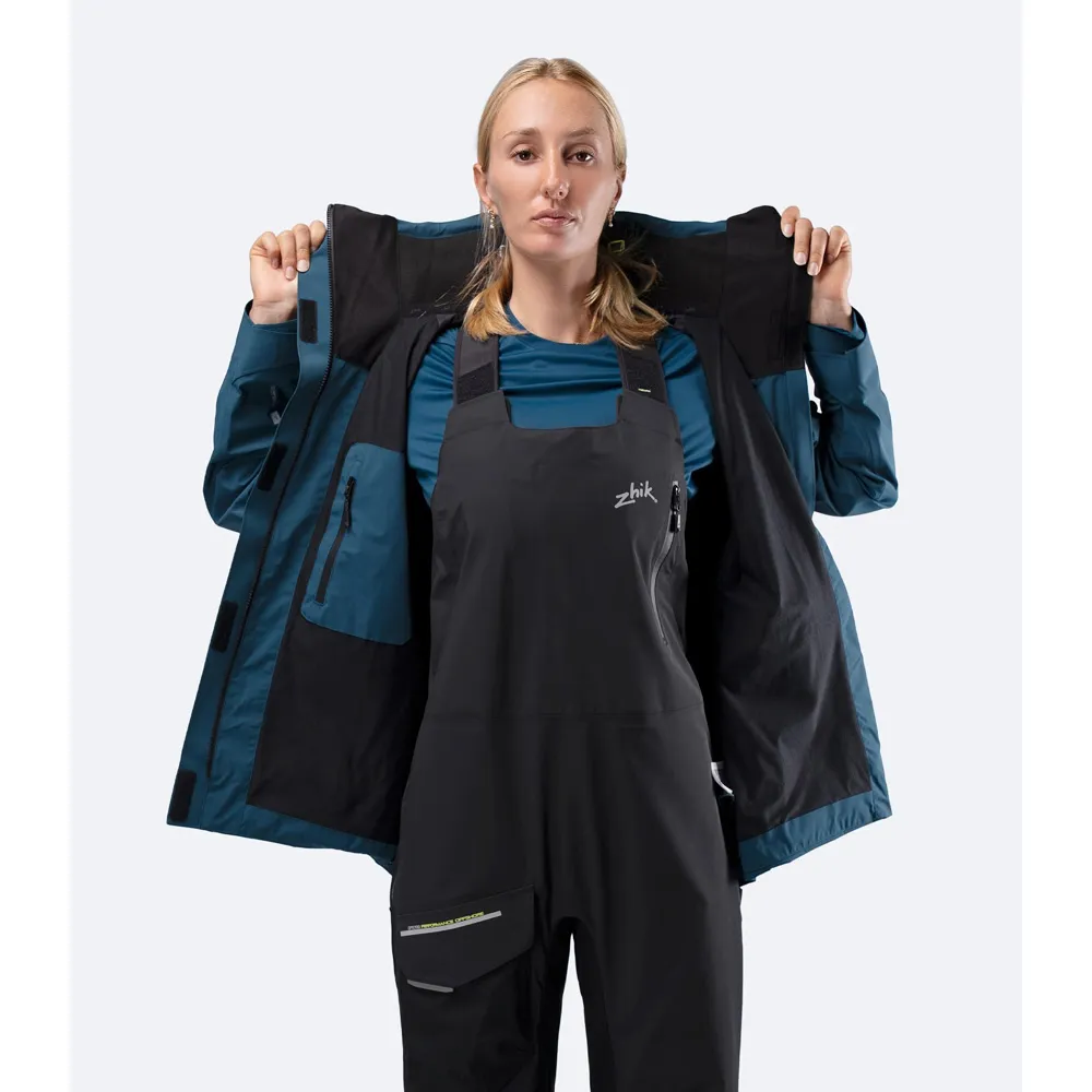 Купить Zhik jkt-0600-w-tea-xlg Куртка Offshore 600 Deep Teal 60x40x25 7ft.ru в интернет магазине Семь Футов