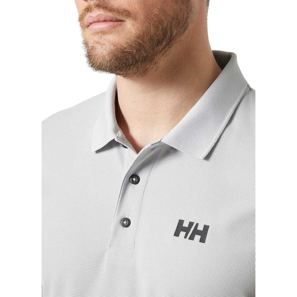 Купить Helly hansen 34207_853-S Поло с короткими рукавами Ocean Серый Grey Fog S 7ft.ru в интернет магазине Семь Футов