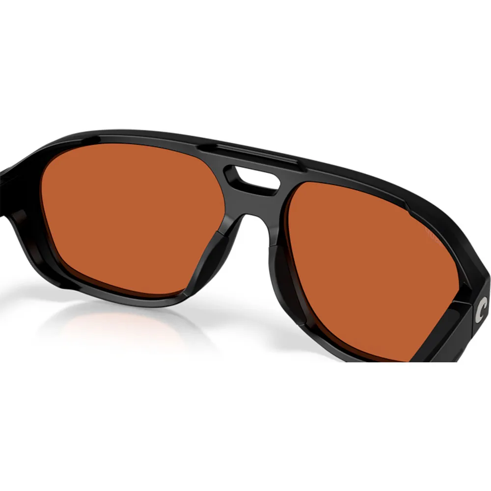 Купить Costa 06s9133-91330255 поляризованные солнцезащитные очки Street heat Matte Black 017 20x10x10 Green Mirror 580P/CAT3 7ft.ru в интернет магазине Семь Футов