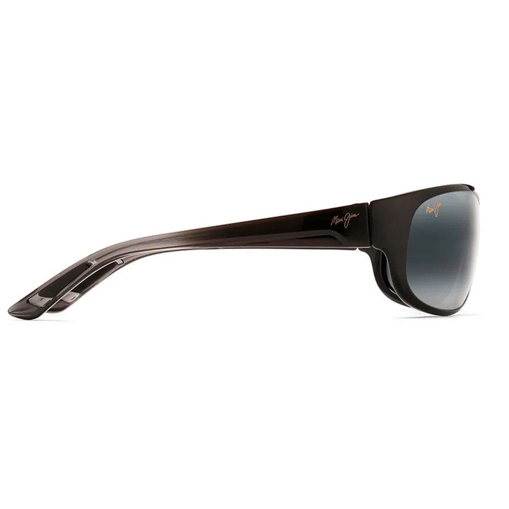 Купить Maui jim 417-02j-os поляризованные солнцезащитные очки Twin Falls Gloss Black Fade 20x10x10 Neutral Grey/CAT3 7ft.ru в интернет магазине Семь Футов