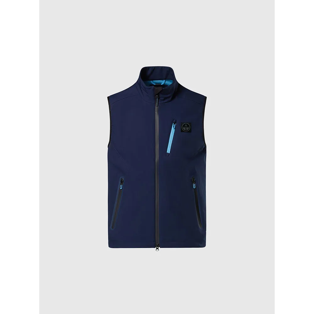 Купить North sails 603353-0802-S Жилет Marin Utility Голубой  Navy Blue S 7ft.ru в интернет магазине Семь Футов
