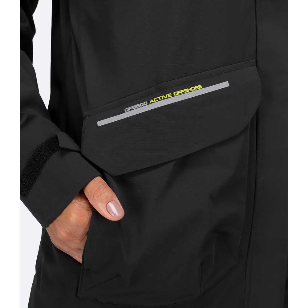 Купить Zhik jkt-0600-w-blk-mmm Куртка Offshore Cruising 600 Black 40x30x20 7ft.ru в интернет магазине Семь Футов