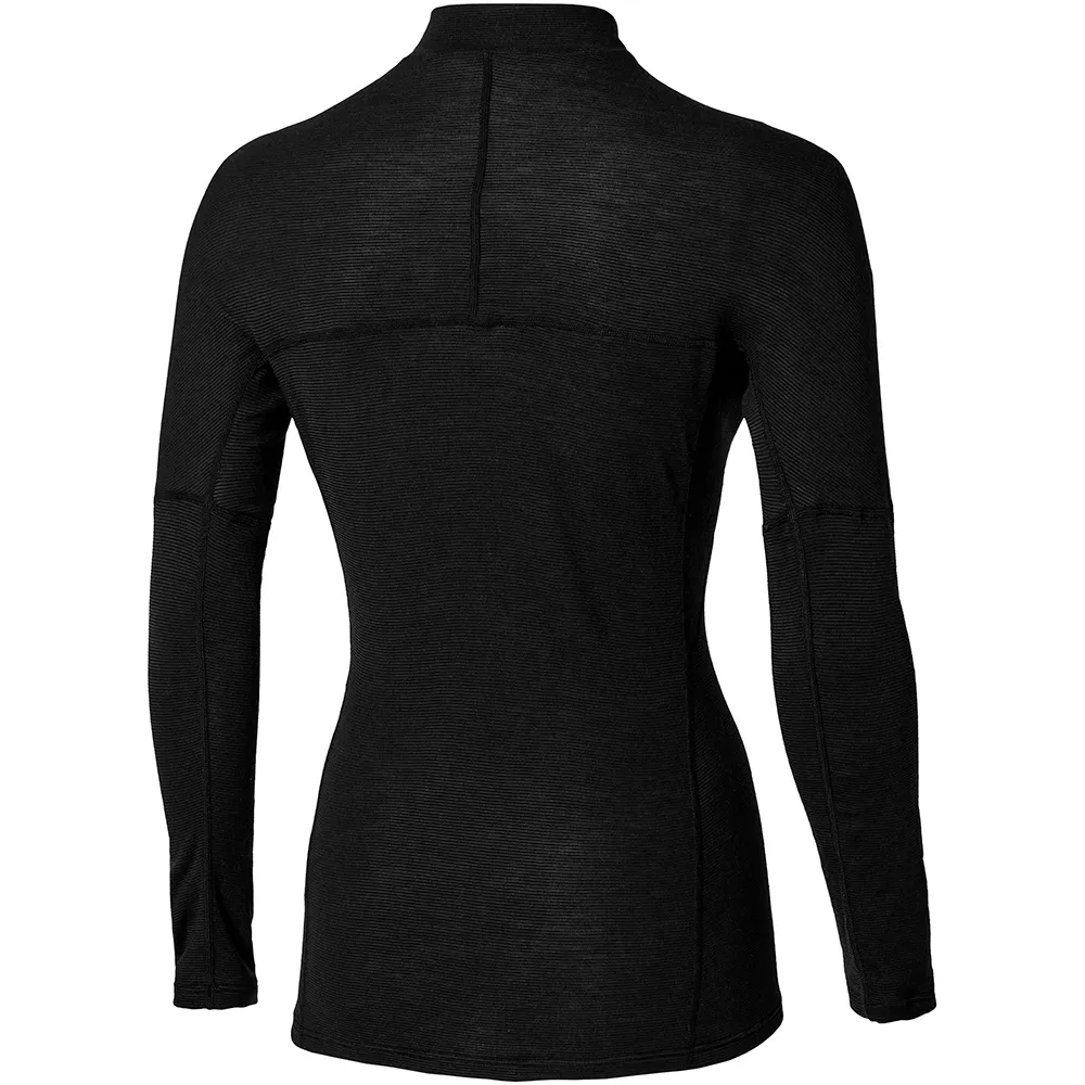 Купить Mizuno a2gac780-09-m Базовый слой с длинным рукавом Prem Merino Wool Black 30x25x2 7ft.ru в интернет магазине Семь Футов
