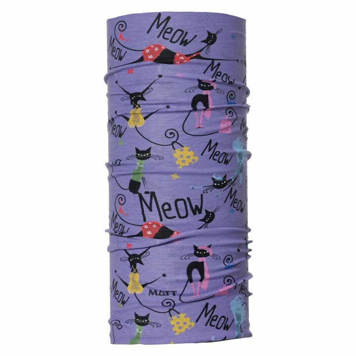 Купить Matt 5895-846 Шарф-хомут Microfiber Многоцветный Meow 7ft.ru в интернет магазине Семь Футов