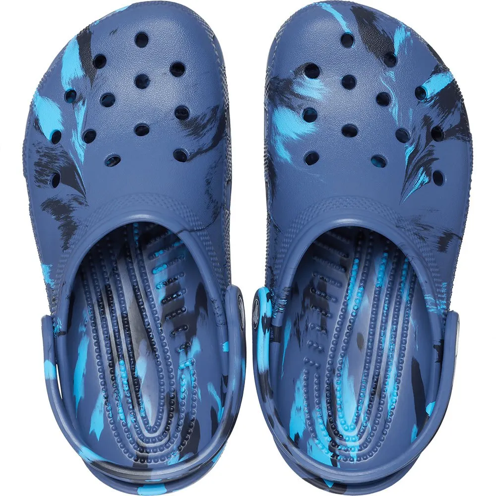 Купить Crocs 207464-4hq-j2 Деревянные башмаки Classic Marbled Navy / Multi 35x25x15 EU 33 7ft.ru в интернет магазине Семь Футов