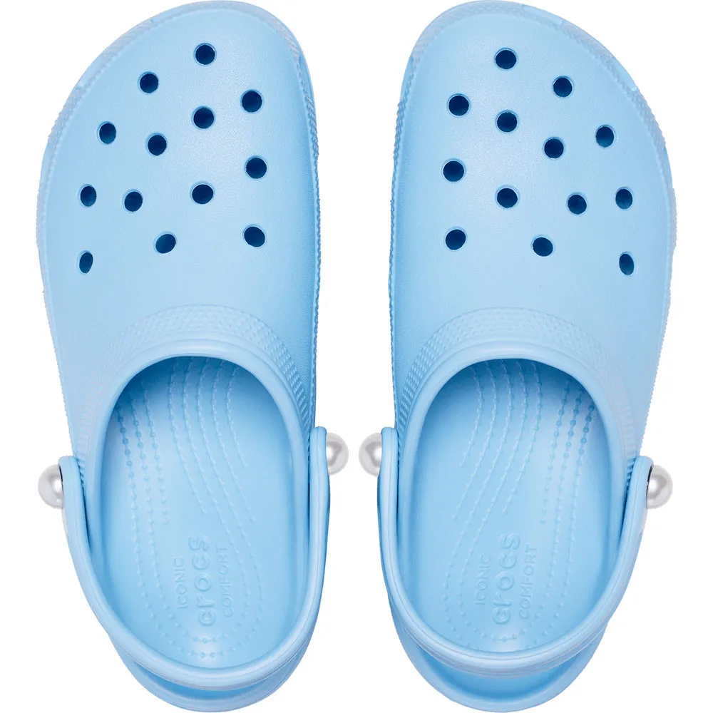 Купить Crocs 211231-4ns-w4 Деревянные башмаки Classic Platform Pearl Blue Calcite 35x25x15 EU 33 7ft.ru в интернет магазине Семь Футов