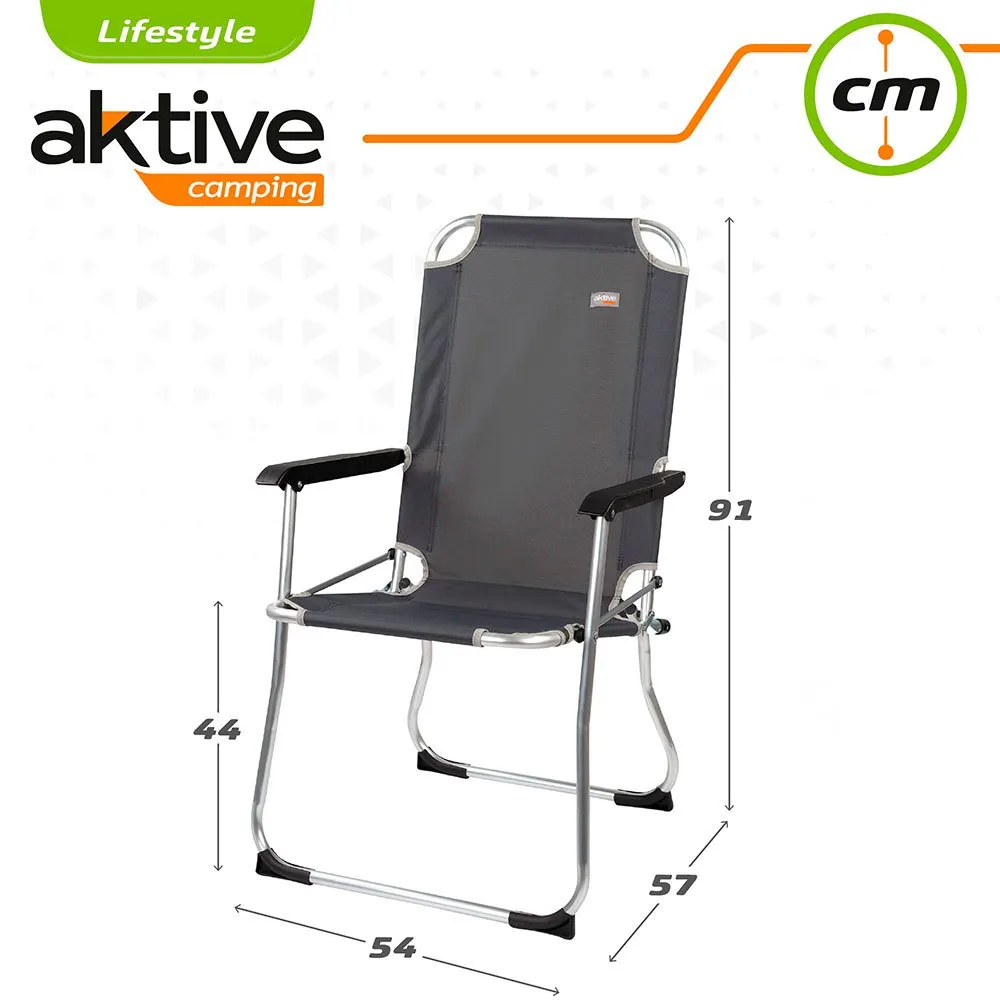 Купить Aktive R-16043613-52884 складной стул 54x57x91 cm отремонтированы Black 7ft.ru в интернет магазине Семь Футов
