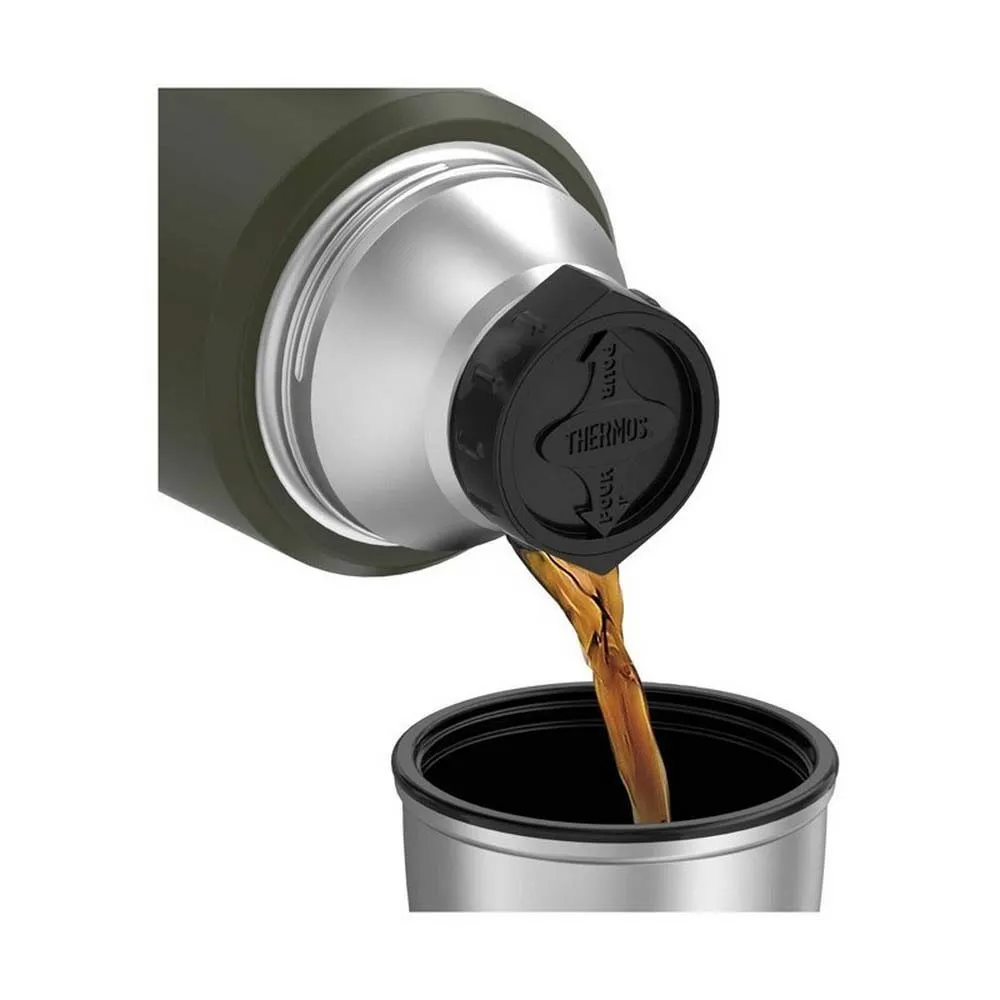 Купить Thermos 170028 Термос с чашкой 470ml Army Green 10x32x10 7ft.ru в интернет магазине Семь Футов