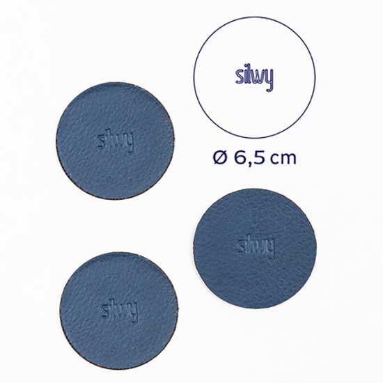 Купить Silwy U000-03GB-4 Nano Gel Подушечки для чашек  Blue 65 mm 7ft.ru в интернет магазине Семь Футов