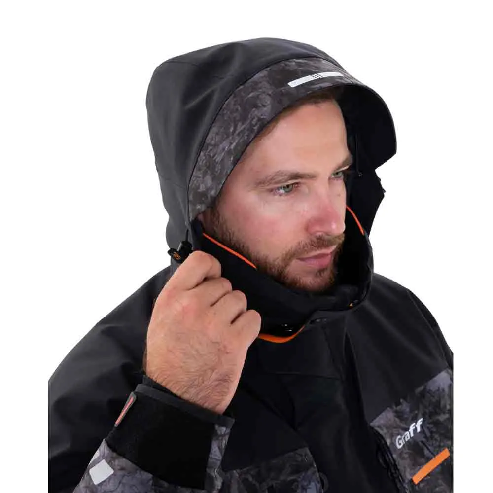 Купить Graff 619-o-b-8-s Куртка Winter Warmguard 619-O-B-8 Black / Camo 60x40x25 7ft.ru в интернет магазине Семь Футов