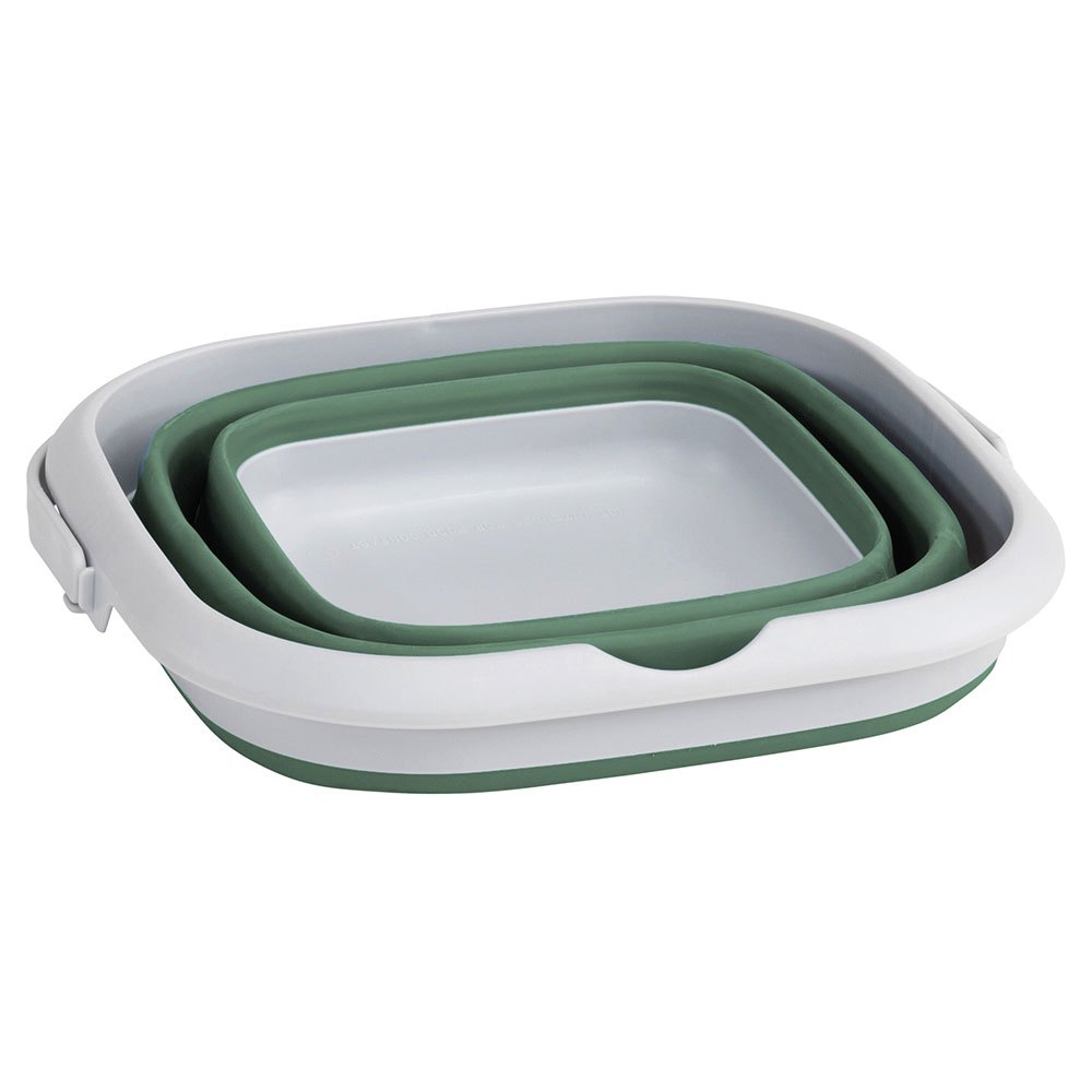 Купить Outwell 651121 Складное квадратное ведро и крышка Бесцветный Shadow Green 7ft.ru в интернет магазине Семь Футов