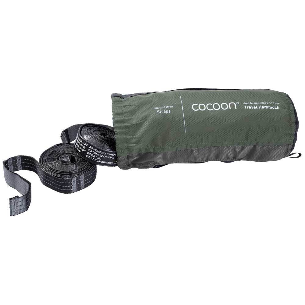 Купить Cocoon HD118-SET Travel Double Set Гамак  Cypress Green 285 x 190 cm 7ft.ru в интернет магазине Семь Футов