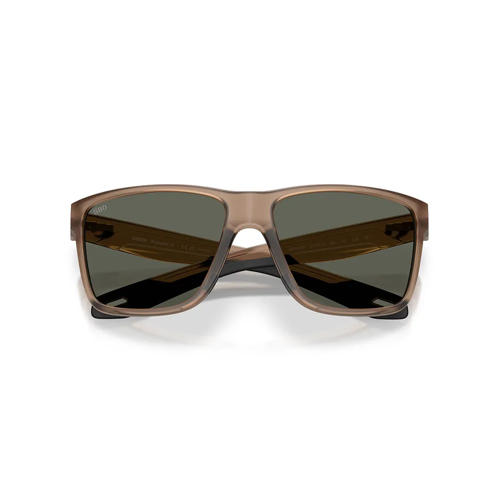 Купить Costa 06s9120-91201358 поляризованные солнцезащитные очки Broadbill ii Matte Brown Smoke 20x10x10 Gray 580G/CAT3 7ft.ru в интернет магазине Семь Футов