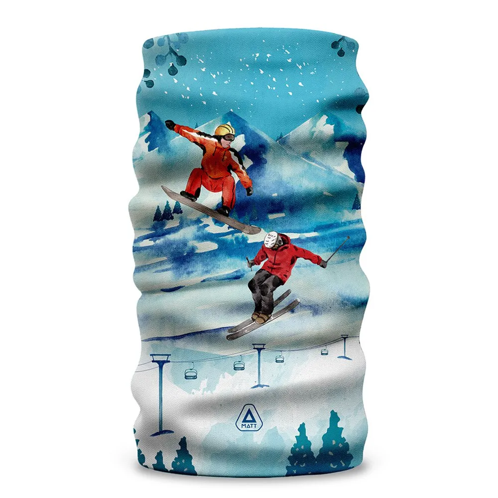 Купить Matt 5820-1116 Шарф-хомут Coolmax Eco  Skiers 7ft.ru в интернет магазине Семь Футов