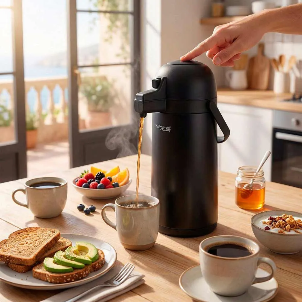 Купить Thermos 63213 термос 1.9L Black 20x15x39 7ft.ru в интернет магазине Семь Футов