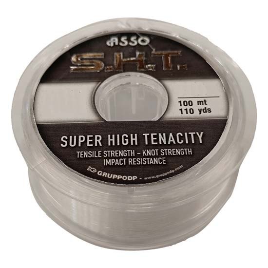 Купить ASSO 8050880014743 Монофиламент Super High Tenacity S.H.T 100 m Grey 0.200 mm 7ft.ru в интернет магазине Семь Футов