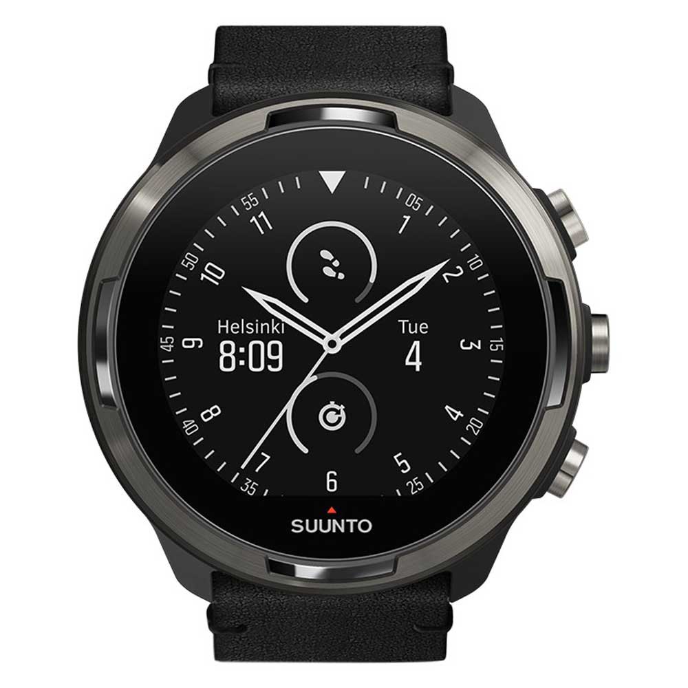 Купить Suunto SS050463000 9 Baro Черный  Titanium Leather 7ft.ru в интернет магазине Семь Футов