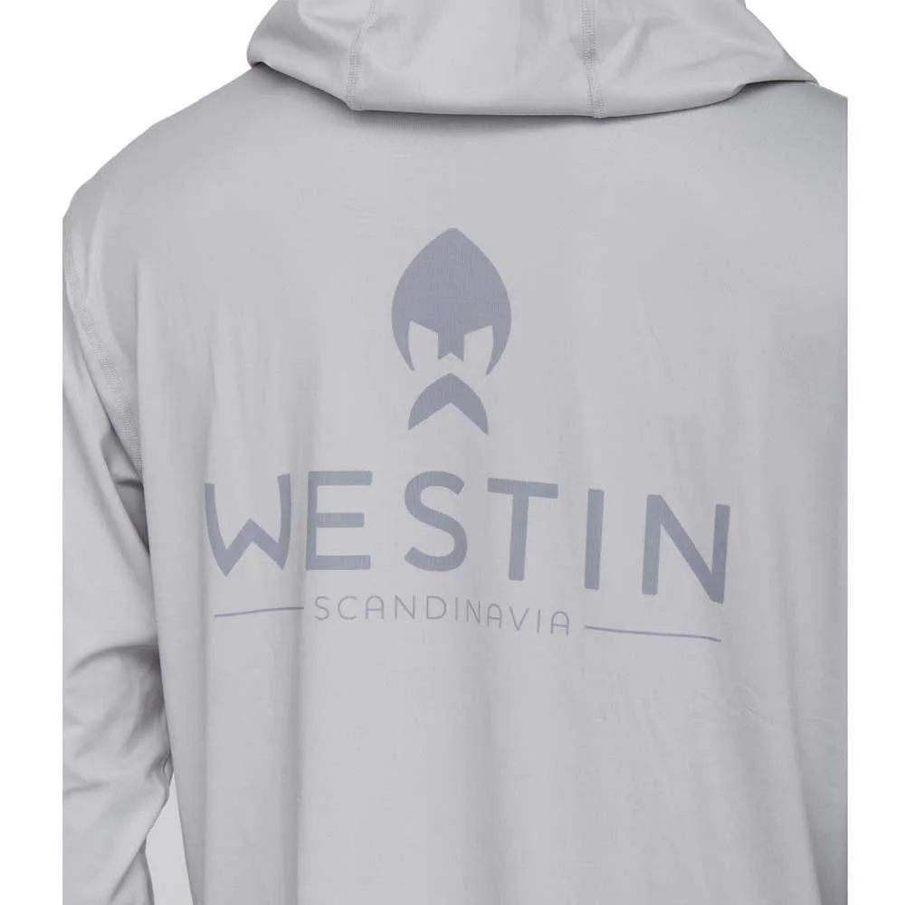 Купить Westin A157-838-S Футболка с длинным рукавом Ledge UPF 50+ Белая Mist Grey S 7ft.ru в интернет магазине Семь Футов