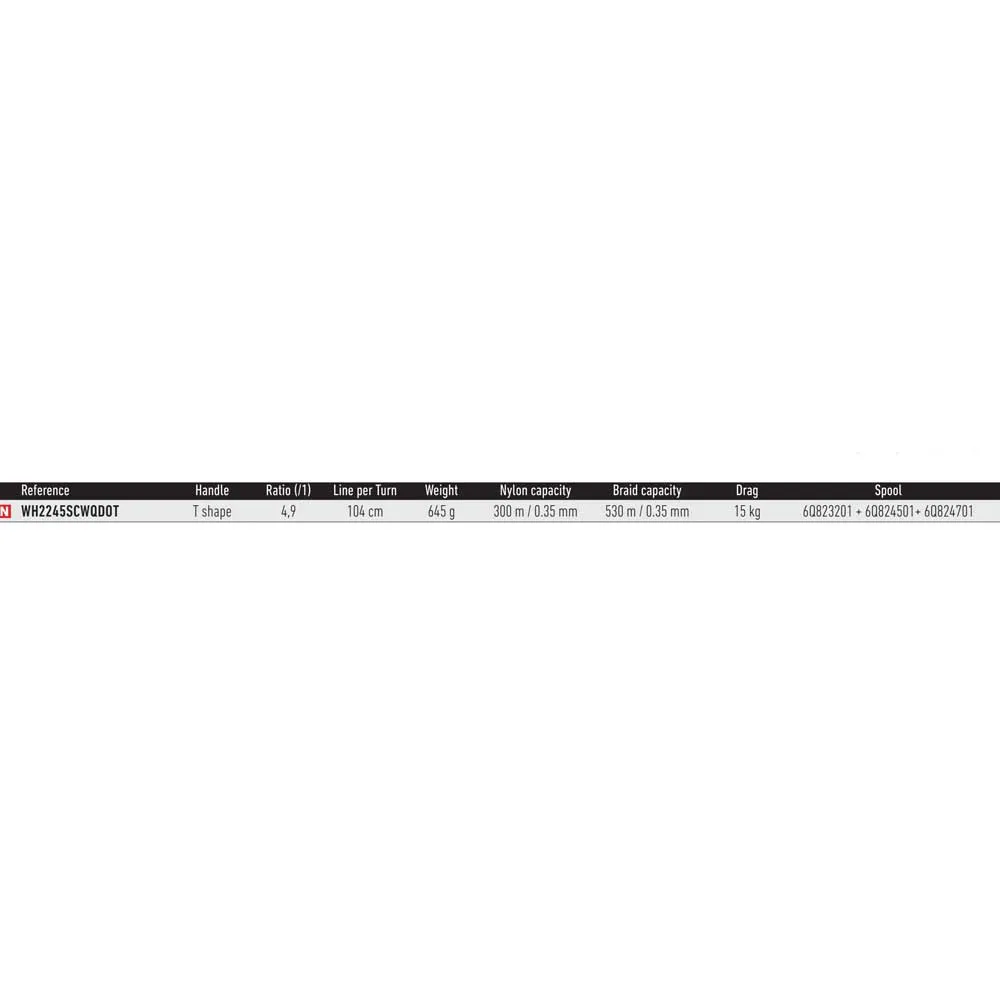 Купить Daiwa WH2245SCWQDOT Катушка для карпфишинга Whisker 2022 Black 45 SCW QD OT 7ft.ru в интернет магазине Семь Футов